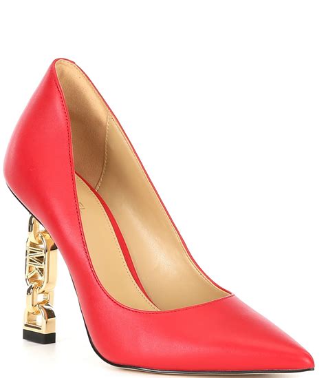 michael kors womens wedge pumps|Michael Kors high heel pumps.